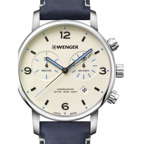 Wenger 01.1743.119 Urban Metropolitan Chronograph 44mm 10ATM