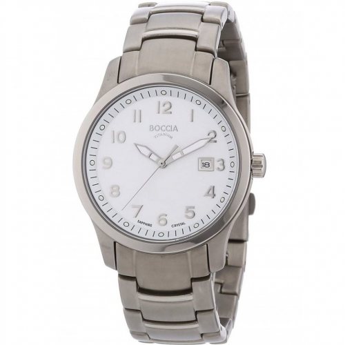 Boccia 3626-04 Men`s Watch Titanium 38mm 10ATM