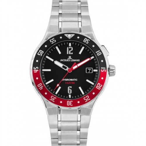 Jacques Lemans 1-2109F Hybromatic men`s 42mm