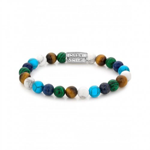 Rebel & Rose Bracelet More Colours Than Most RR-80090-S-L+ mens