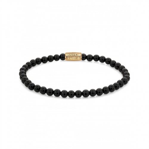 Rebel & Rose Bracelet Black Velvet RR-40108-G-XS ladies