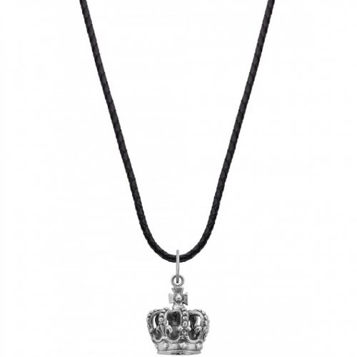 Rebel & Rose NL024-S-70 Royal Crown Unisex Necklace 70cm