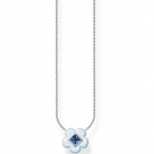 Thomas Sabo KE2185-496-1 Flower Ladies Necklace, adjustable