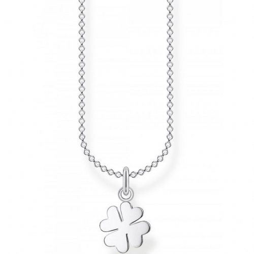 Thomas Sabo KE2037-001-21 Cloverleaf Ladies Necklace, adjustable