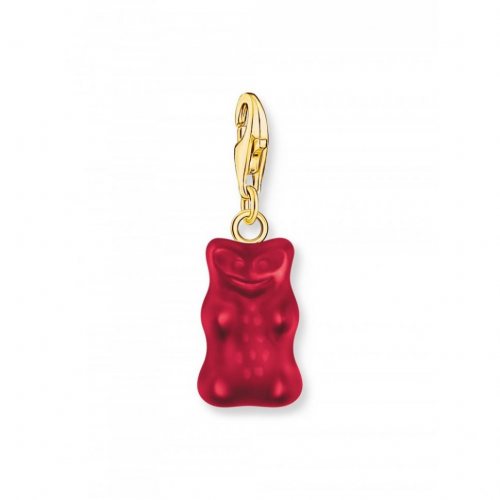 Thomas Sabo 2190-413-10 Red Charm Goldbears Pendant gold-plated 