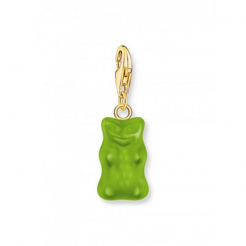 Thomas Sabo 2192-413-6 Green Charm Goldbears Pendant gold-plated 