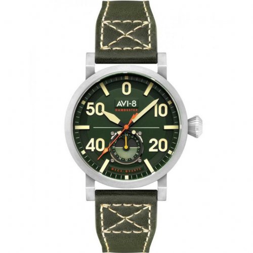 AVI-8 AV-4113-02 Mens Watch Dambuster Chadwick 43mm 5ATM