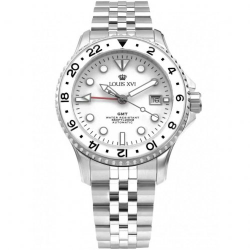 Louis XVI LXVI1430 Mens Watch Mirabeau Automatic GMT 41mm 20ATM