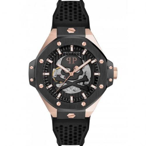 Philipp Plein PWPFA0224 Mens Watch Skeleton Royal Automatic 46mm 5ATM