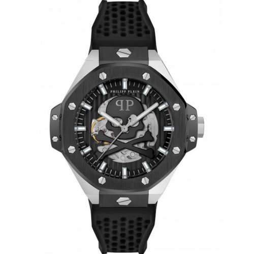 Philipp Plein PWPFA0824 Mens Watch Skeleton Royal Automatic 46mm 5ATM