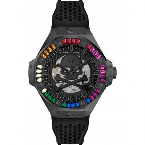 Philipp Plein PWPFA0424 Mens Watch Skeleton Royal Automatic 46mm 5ATM