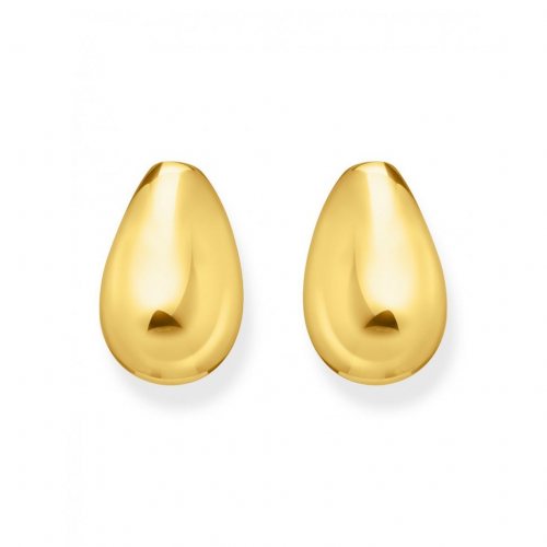 Thomas Sabo H2308-413-39 Bold - Gold-plated Teardrop Ear Studs 21,5 mm Ladies