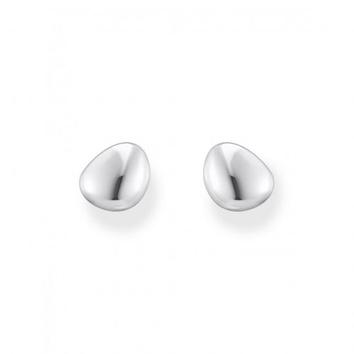 Thomas Sabo H2307-001-21 Bold - Silver Ear Studs organic shape 8,4 mm Ladies